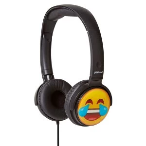 Image of Groov-e EarMOJIs Laughing Face Kids Headphones
