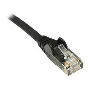 Image of 5mtr Scan Black Cat 5e Snagless Moulded Patch Lead