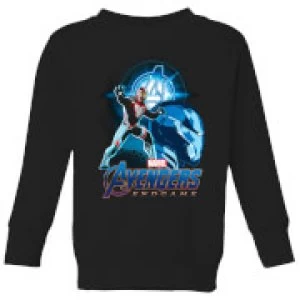 Image of Avengers: Endgame Iron Man Suit Kids Sweatshirt - Black - 3-4 Years