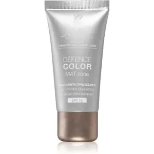 Image of BioNike Defence Color Mattifying Foundation for Normal and Combination Skin Shade 405 Cognac 30ml