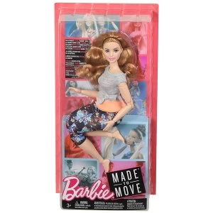 Image of Barbie Made To Move Doll - Strawberry Blonde