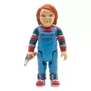 Image of Child&acute;s Play ReAction Action Figure Good Guy Chucky in Box NYCC 10 cm