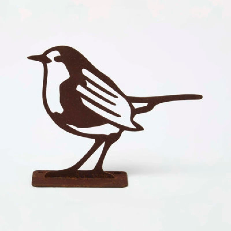 Image of Homescapes Steel Robin Fence Topper