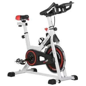 Image of HOMCOM 8kg Flywheel Exercise Bike Racing Bicycle Adjustable Trainer Fitness Cycl