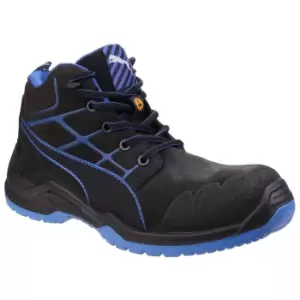 Image of Puma Mens Krypton Lace Up Safety Boots (9 UK) (Blue)