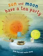 Image of sun and moon have a tea party