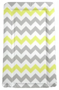 Image of My Babiie Grey Chevron Changing Mat