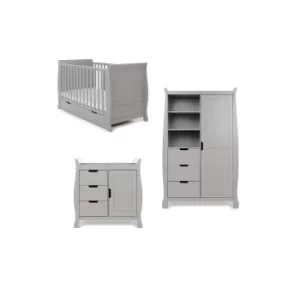 Image of Obaby 3 Piece Stamford Classic Room Set Taupe