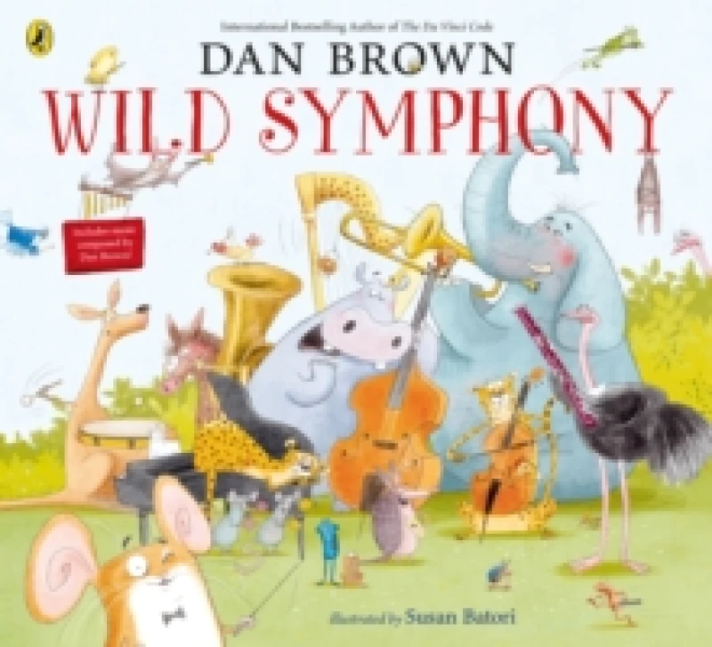Image of Dan Brown Wild Symphony Book Multi unisex