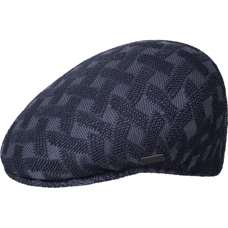 Image of Kangol Beret Kangol Cross Weave 504 Bleu Unisex XL