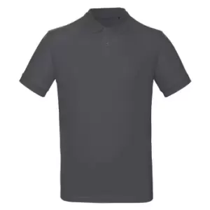 Image of B&C Mens Inspire Polo (Pack of 2) (3XL) (Dark Grey)