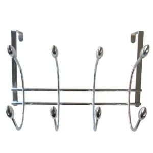 Image of BQ Silver Chrome effect Hook rail H230mm W140mm L375mm