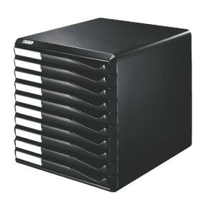Image of Leitz 10 Drawer Form Set Black 5294-0095