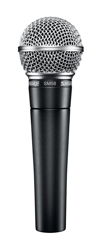 Image of Shure SM58 Black Studio microphone
