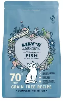 Image of Lilys Kitchen Cat Fish Dry 800g