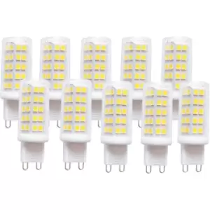 Image of Harper Living 4 Watts G9 LED Bulb Clear Capsule Warm White Dimmable, Pack of 10
