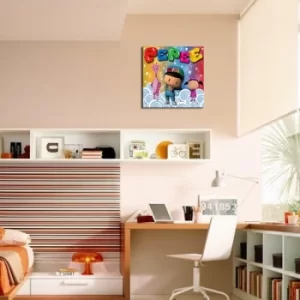 Image of 4545CO-31 Multicolor Decorative Canvas Painting