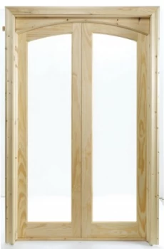 Image of Wickes Newland Internal French Doors Glazed 2 Lite 2007 x 1218mm