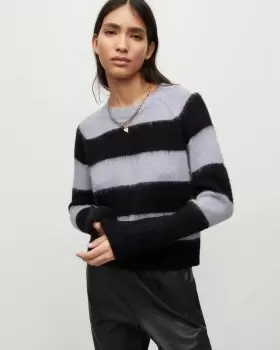 Image of AllSaints Lou Striped Jumper
