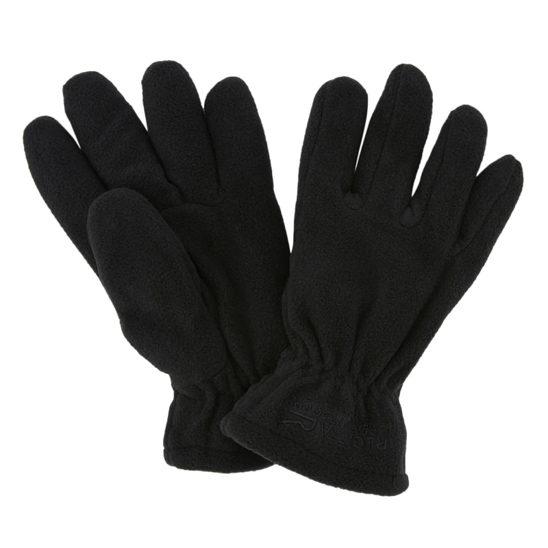 Image of Regatta Kids Taz II' Fleece Gloves Jet Black