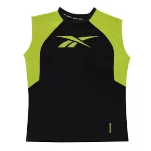 Image of Reebok Muscle T Shirt Junior Boys - Black