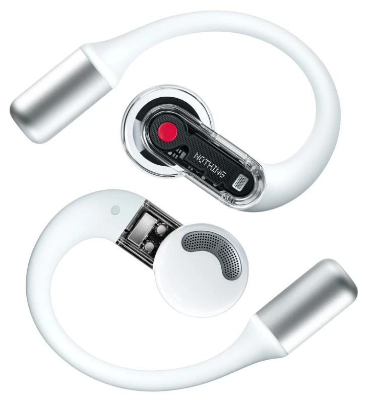 Image of NOTHING Ear (open) Wireless Bluetooth Noise Cancelling Earbuds - White 6974434223448