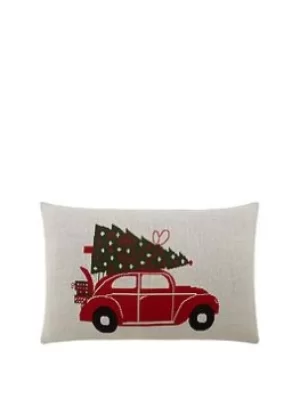 Image of Cascade Home Christmas Tree On Car Cushion