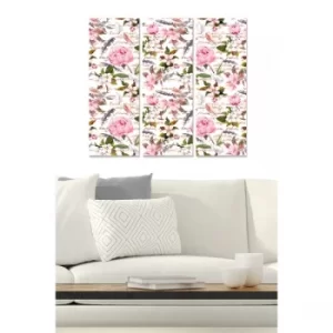 Image of MDF277012319 Multicolor Decorative MDF Painting (3 Pieces)