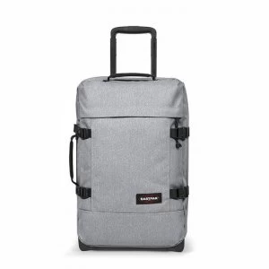 Image of Eastpak Tranverz Small Soft-Side Grey Suitcase
