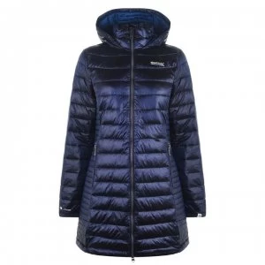 Image of Regatta Andel Long Puffer Jacket - Prussian Blue