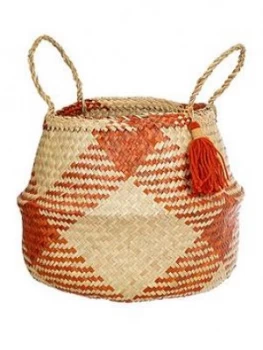 Image of Sass & Belle Terracotta Tassel Basket