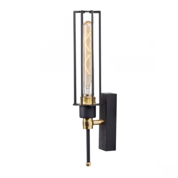 Image of Fellini - MR - 876 Black Wall Lamp