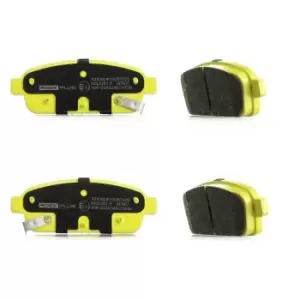 Image of RIDEX PLUS Brake pad set with acoustic wear warning 402B0193P Brake pads,Brake pad set, disc brake OPEL,CHEVROLET,CADILLAC,Astra J Sports Tourer (P10)