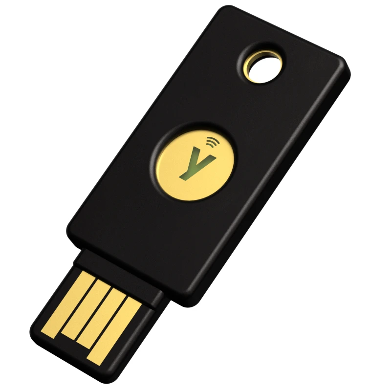 Image of Yubico Yubico USB password manager stick Black/golden 5060408464229 5060408464229