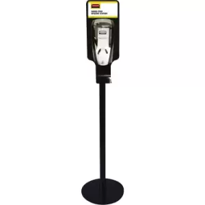 Image of Rubbermaid Hand disinfection station, free standing, height 930 mm, black
