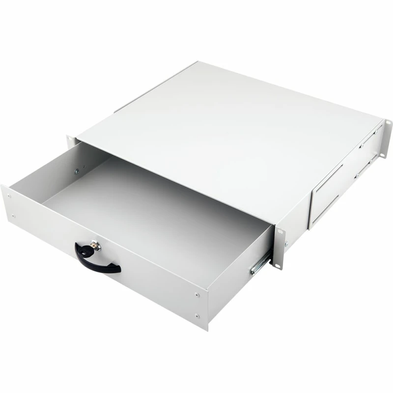Image of Equip Lockable Drawer 19'. 2U. RAL7035 Grey