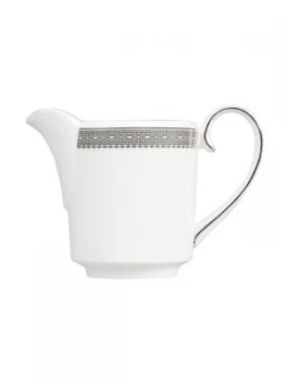 Image of Wedgwood Lace platinum cream jug