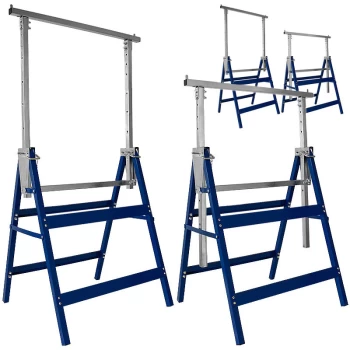 Image of Deuba - 4x Builders Trestles 7x Adjustable