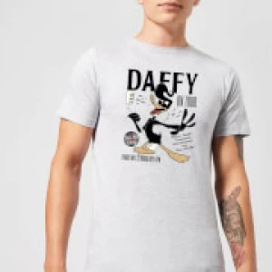 Image of Looney Tunes Daffy Concert Mens T-Shirt - Grey - S