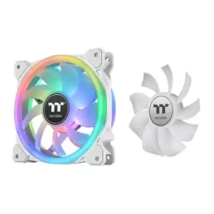 Image of Thermaltake SWAFAN 12 RGB Radiator Fan TT Premium Edition White...