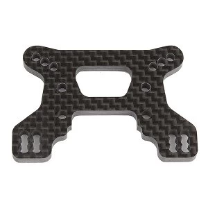 Image of Team Associated Rc10B74.1 Front Shock Tower 23Mm Carbon