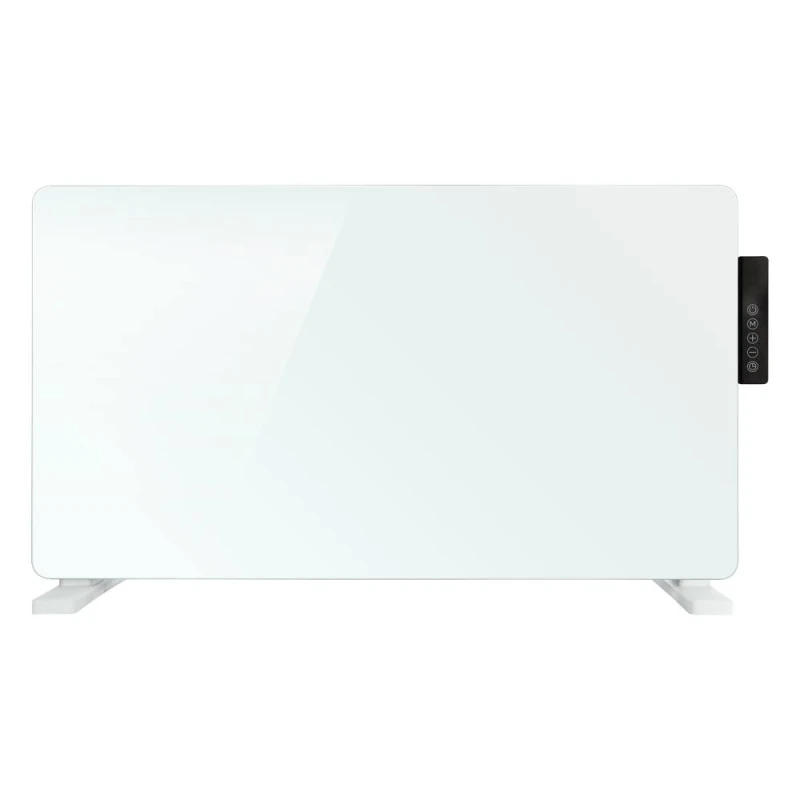 Image of TCP White 2000W Glass Heater With Side Control Panel White Unisex