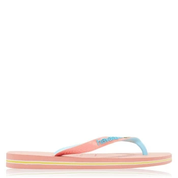Image of Havaianas Brasil Mix Mens Flip Flops - Rose/Nude