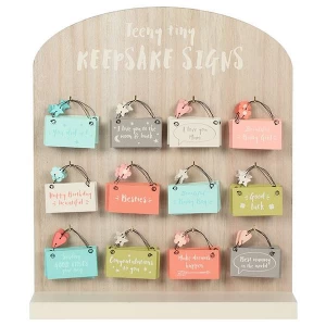 Image of A Teenie Tiny Keepsake Sign Pack Of 60