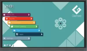 Image of Genee TOU090020 interactive whiteboard 190.5cm (75") 3840 x 2160...