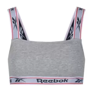 Image of Reebok Krystal Crop Top Ladies - Grey