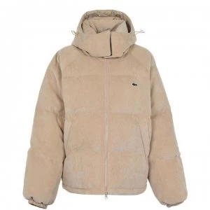 Image of Lacoste Corduroy Jacket - Beige