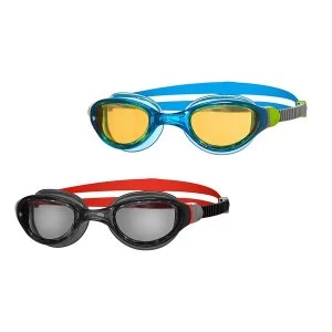 Image of Zoggs Phantom 2.0 Goggles Black/Red/Smoke