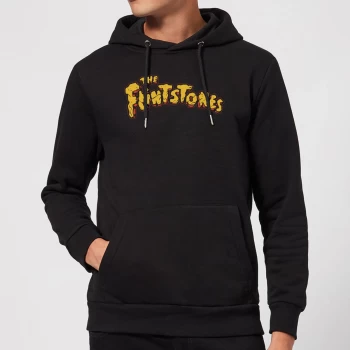 Image of The Flintstones Logo Hoodie - Black - L