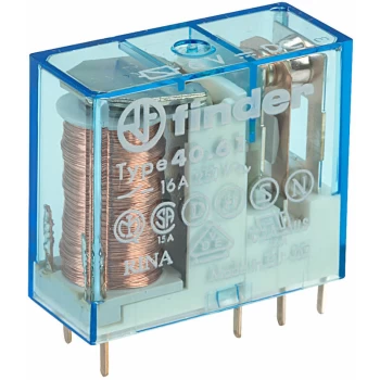 Image of Finder - 40.61.9.006.0000 6V Relay (Miniature) SDPT DC 16A